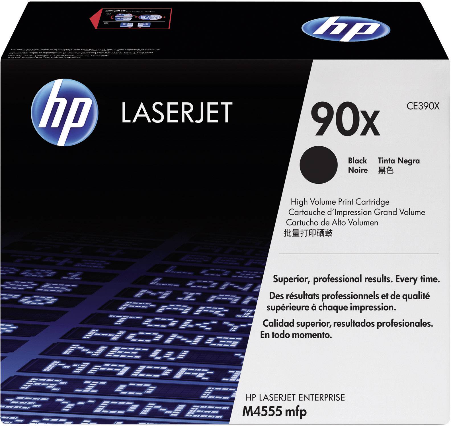 HP Toner 90X Original Schwarz 24000 Seiten CE390X