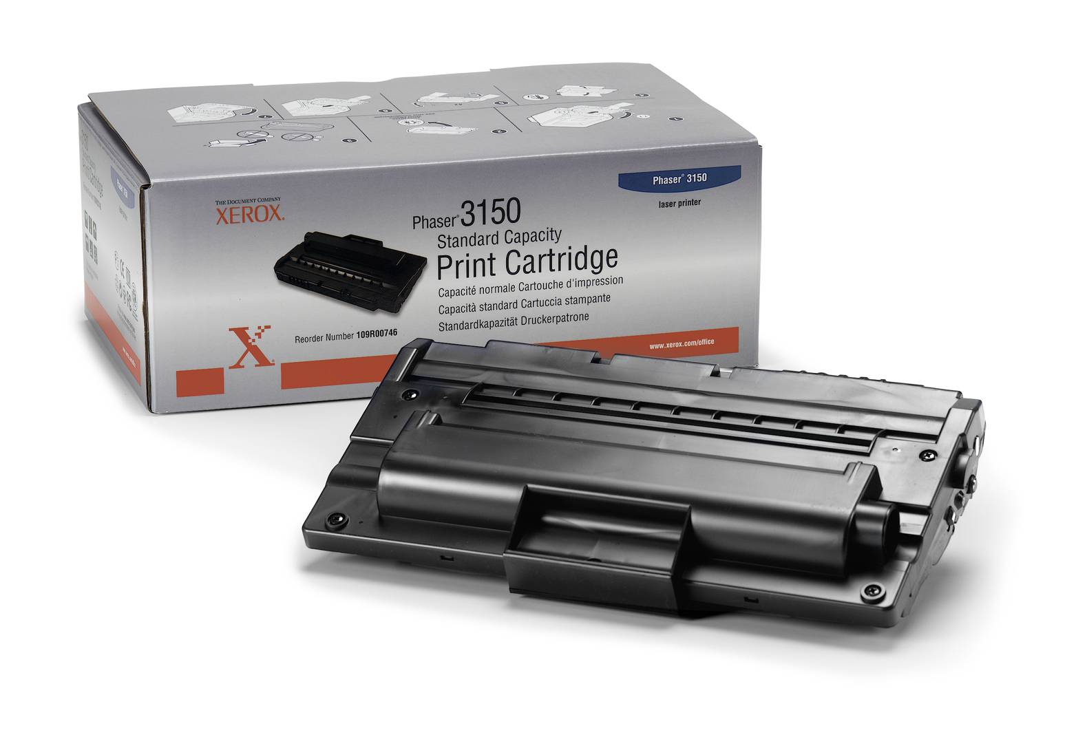 Xerox Standard-Capacity Phaser 3150 - Schwarz