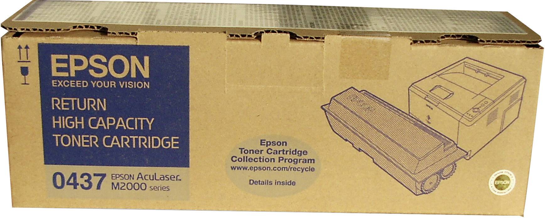 Epson Toner S050437 Original Schwarz 8000 Seiten C13S050437