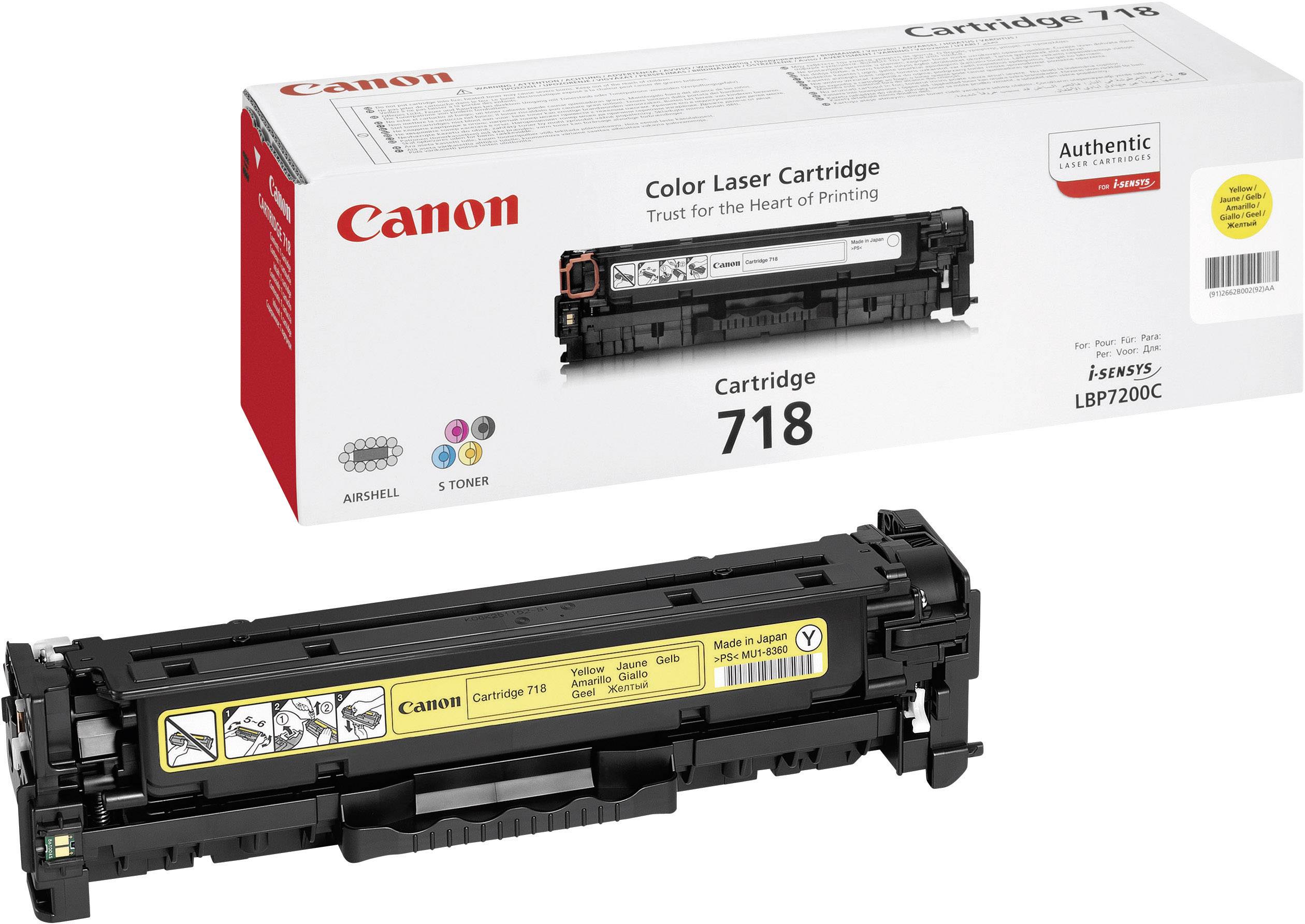 718 Gelb Gelb 2900 Seiten Toner 2659B002