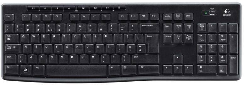 Logitech Tastatur Englisch, QWERTY