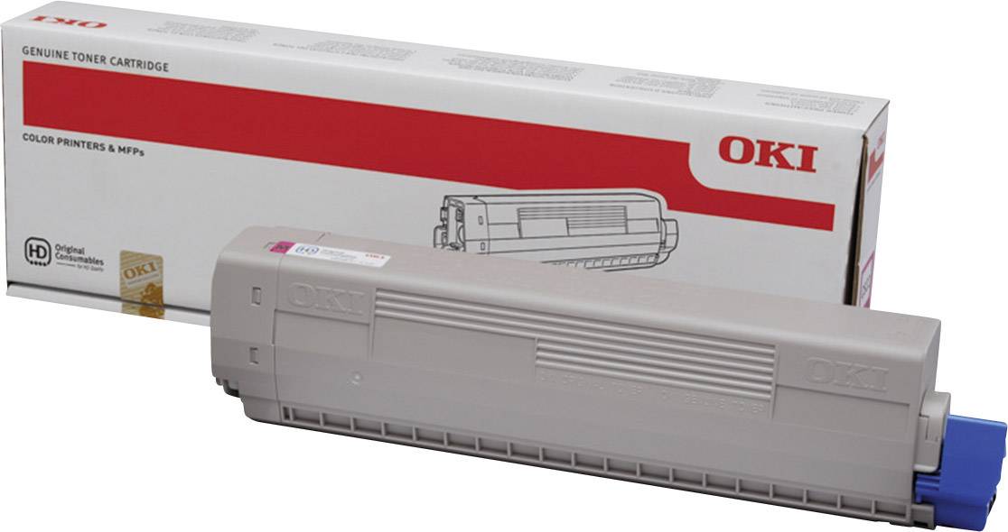 OKI Toner C822 Original Magenta 7300 Seiten 44844614