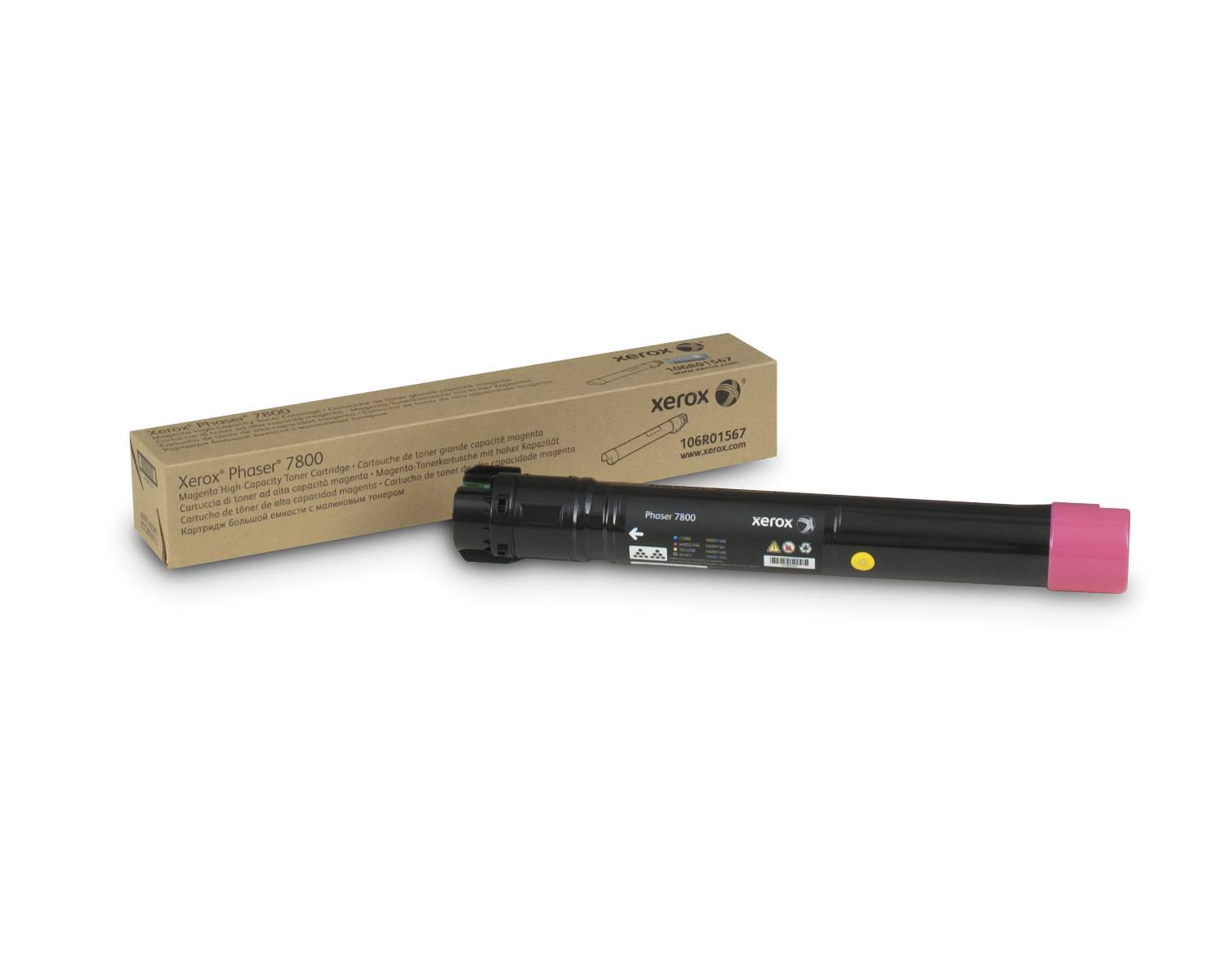 Xerox Phaser 7800 - Mit hoher Kapazität - Magenta - Original - Tonerpatrone - für Phaser 7800