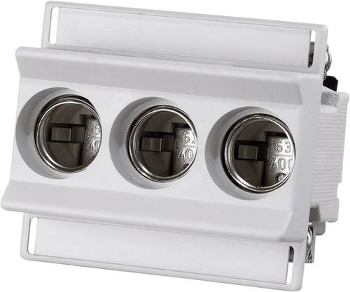 630335 Neozed-Sicherungssockel Sicherungsgröße = D02 3polig 63A