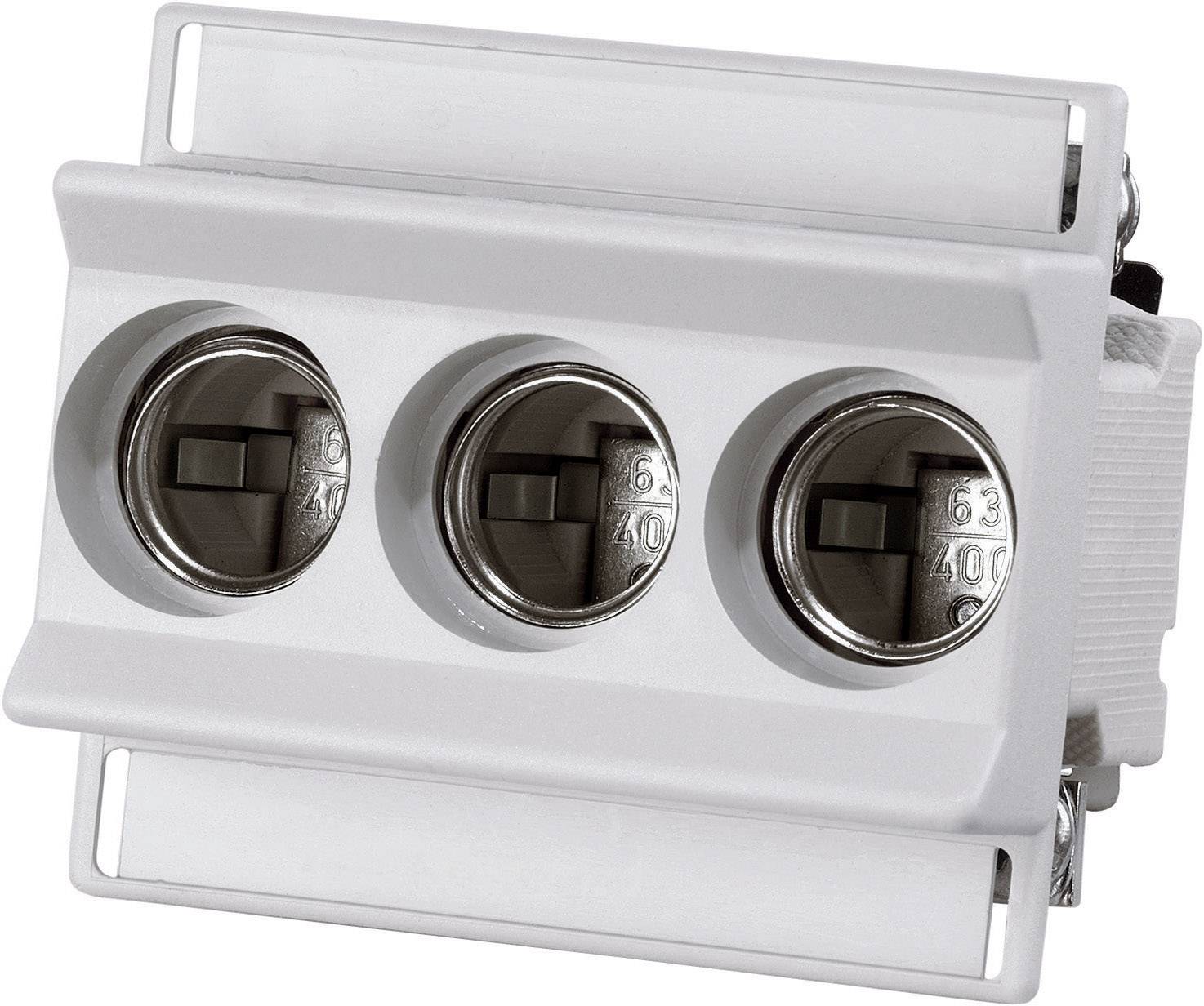 GAO 630334 Neozed-Sicherungssockel Sicherungsgröße = D01 3polig 16A