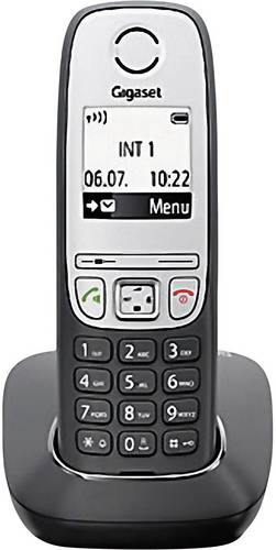 Gigaset A415 DECT, GAP Schnurloses Telefon analog Freisprechen Schwarz