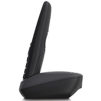 Gigaset A415 DECT, GAP Schnurloses Telefon analog Freisprechen Schwarz Gigaset A415 DECT, GAP Schnurloses Telefon analog Freisprechen Schwarz