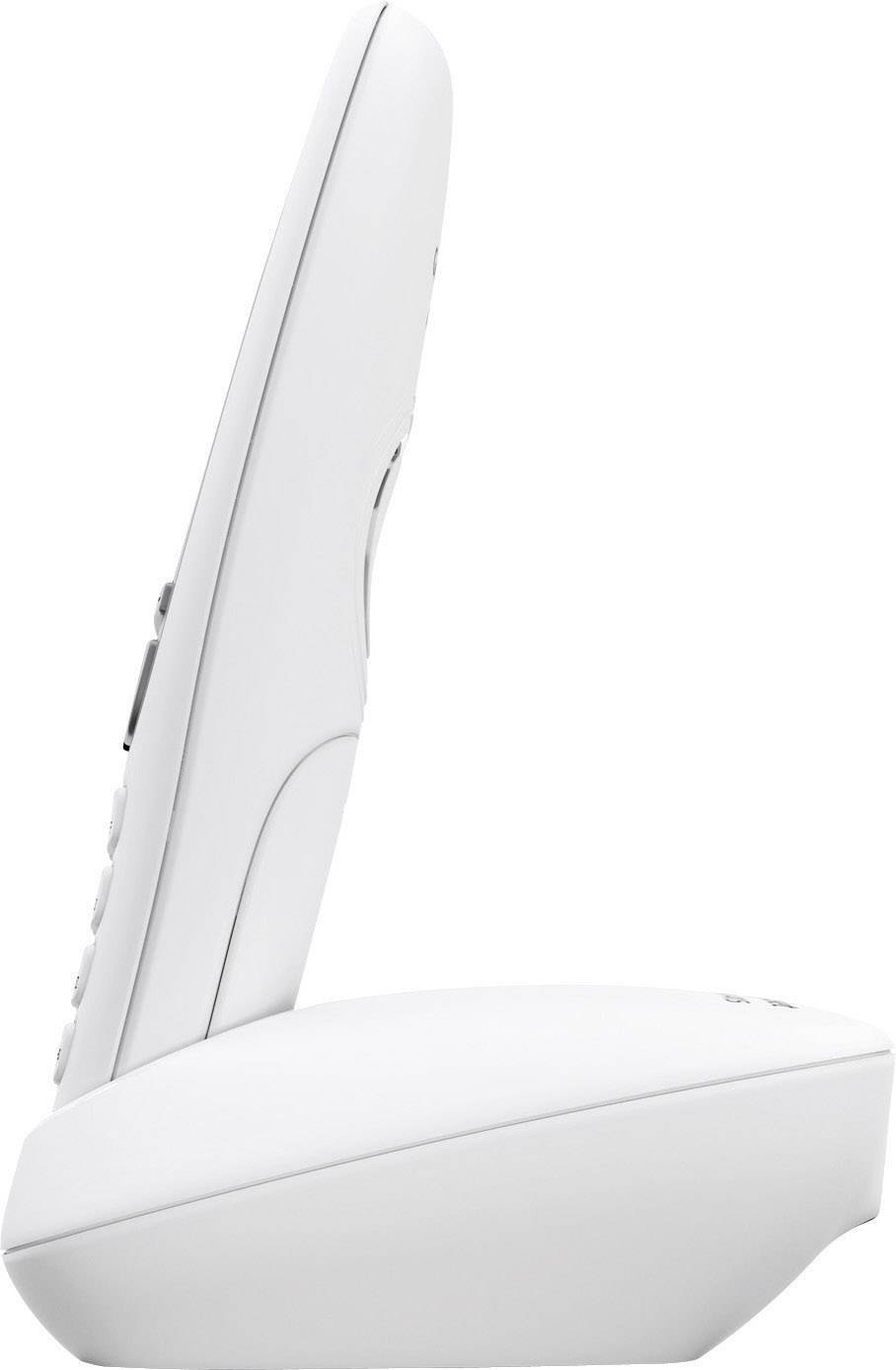 Gigaset A415 DECT, GAP Schnurloses Telefon analog Freisprechen Weiß