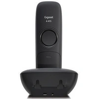 Gigaset A415 Duo DECT, GAP Schnurloses Telefon analog  Freisprechen Schwarz Gigaset A415 Duo DECT, GAP Schnurloses Telefon analog  Freisprechen Schwarz