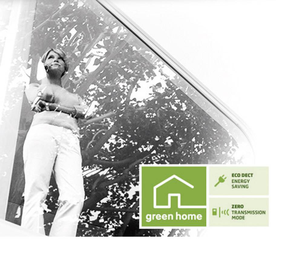 Gigaset A415A schwarz DECT, GAP Schnurloses Telefon analog Anrufbeantworter, Freisprechen Schwarz