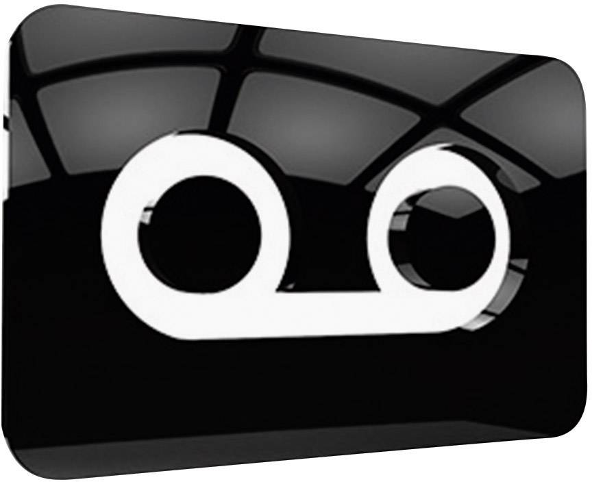 Gigaset A415A schwarz DECT, GAP Schnurloses Telefon analog Anrufbeantworter, Freisprechen Schwarz