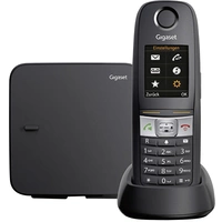 Gigaset E630 DECT, GAP Schnurloses Telefon analog Outdoor, Taschenlampe, Headsetanschluss Schwarz Gigaset E630 DECT, GAP Schnurloses Telefon analog Outdoor, Taschenlampe, Headsetanschluss Schwarz