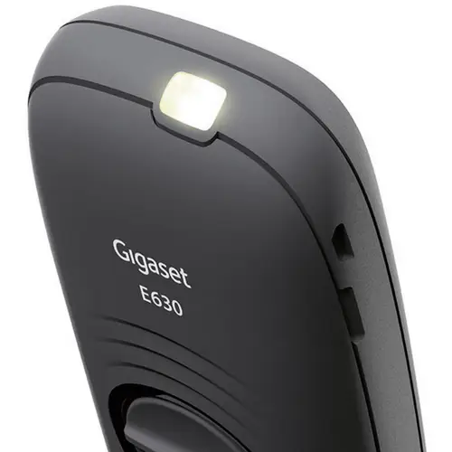 Gigaset E630 DECT, GAP Schnurloses Telefon analog Outdoor, Taschenlampe, Headsetanschluss Schwarz | Freue dich auf voelkner Gigaset E630 DECT, GAP Schnurloses Telefon analog Outdoor, Taschenlampe, Headsetanschluss Schwarz | Freue dich auf voelkner
