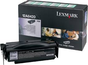 Lexmark Toner 12A8420 Original Schwarz 6000 Seiten 12A8420