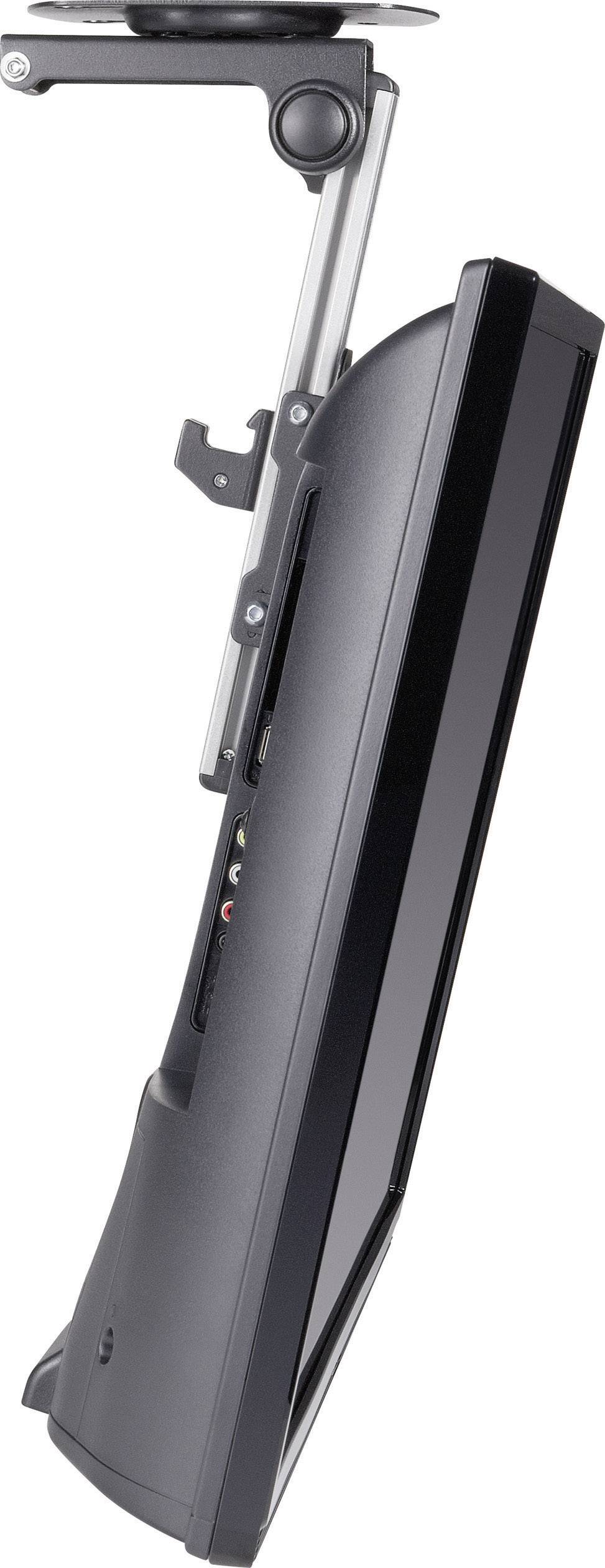 SpeaKa Professional DH-1500 TV-Deckenhalterung Mit Verriegelungsmechanismus, Höhenverstellbar 43,2cm (17") - 94,0cm (37")