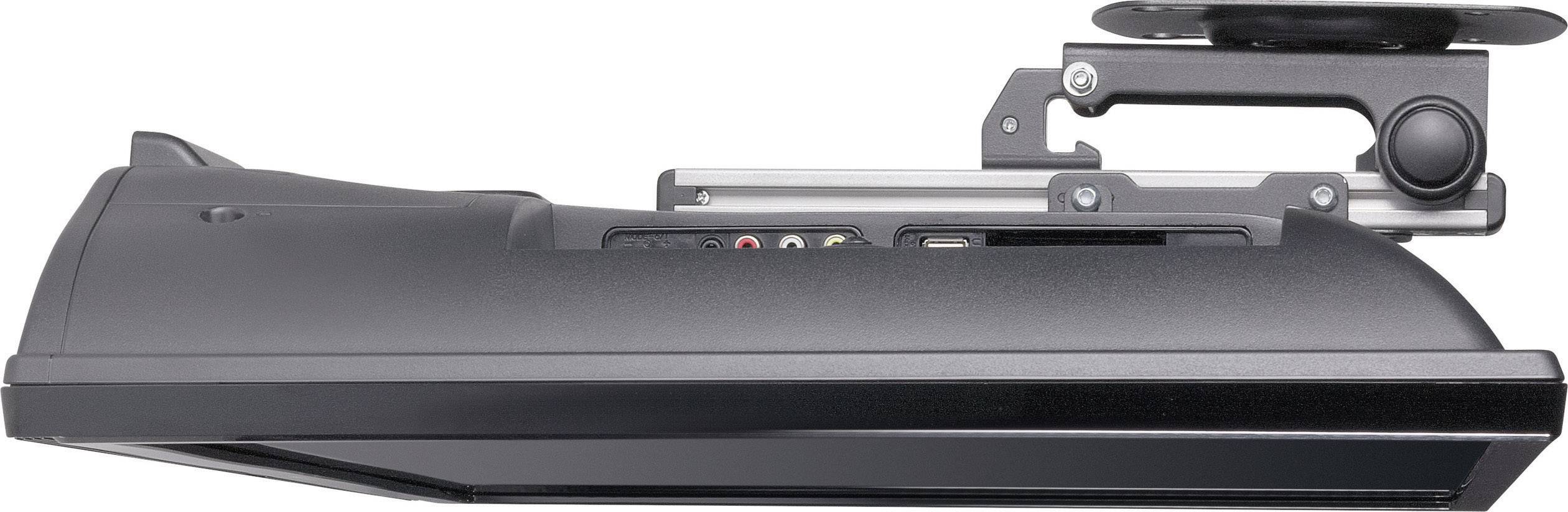 SpeaKa Professional DH-1500 TV-Deckenhalterung Mit Verriegelungsmechanismus, Höhenverstellbar 43,2cm (17") - 94,0cm (37")