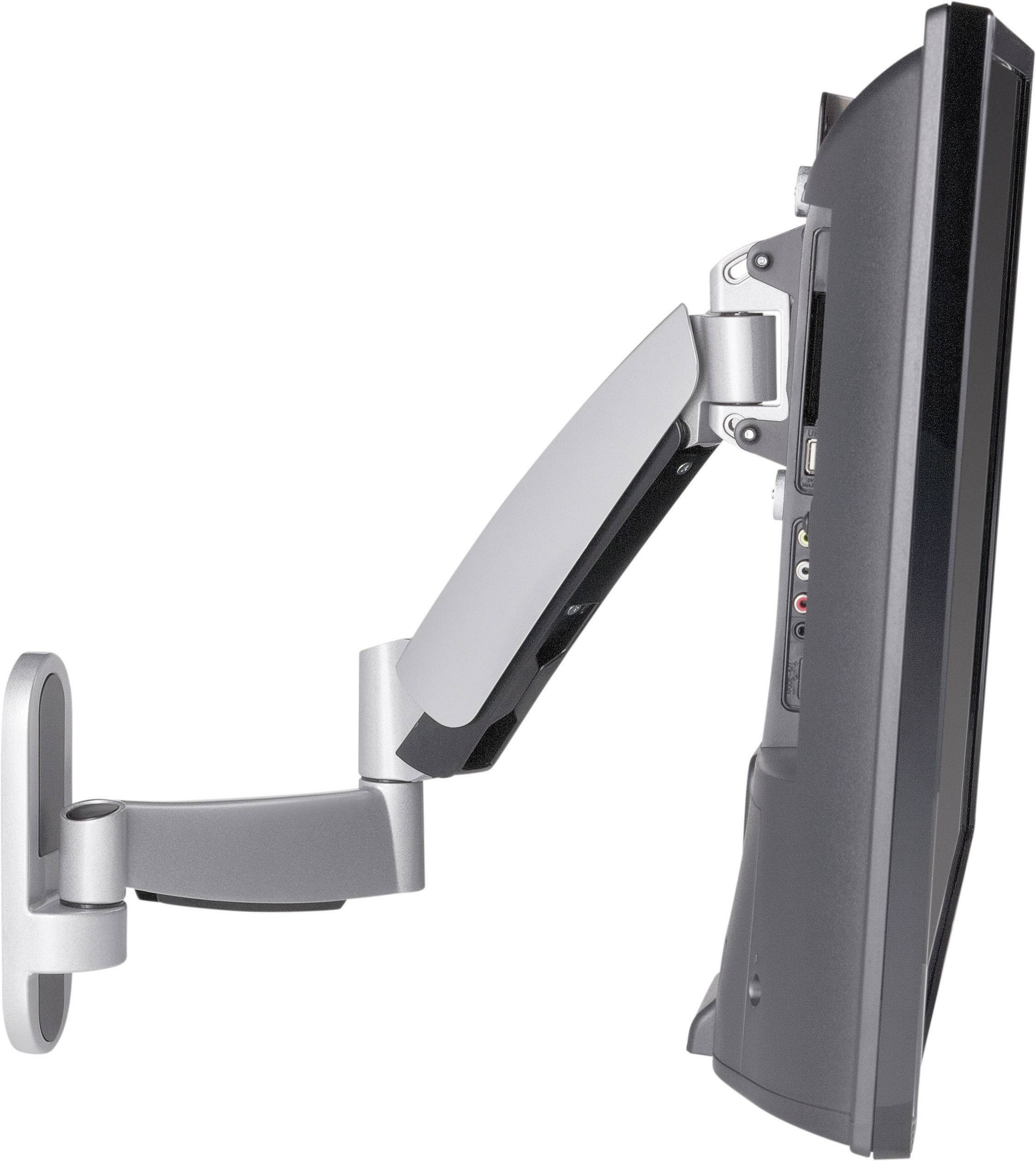 SpeaKa Professional SP-2518260 SuperFlex TV-Wandhalterung Ausziehbar, Werkzeugfreie Einstellung des Neigungswinkels 66,0cm (26")