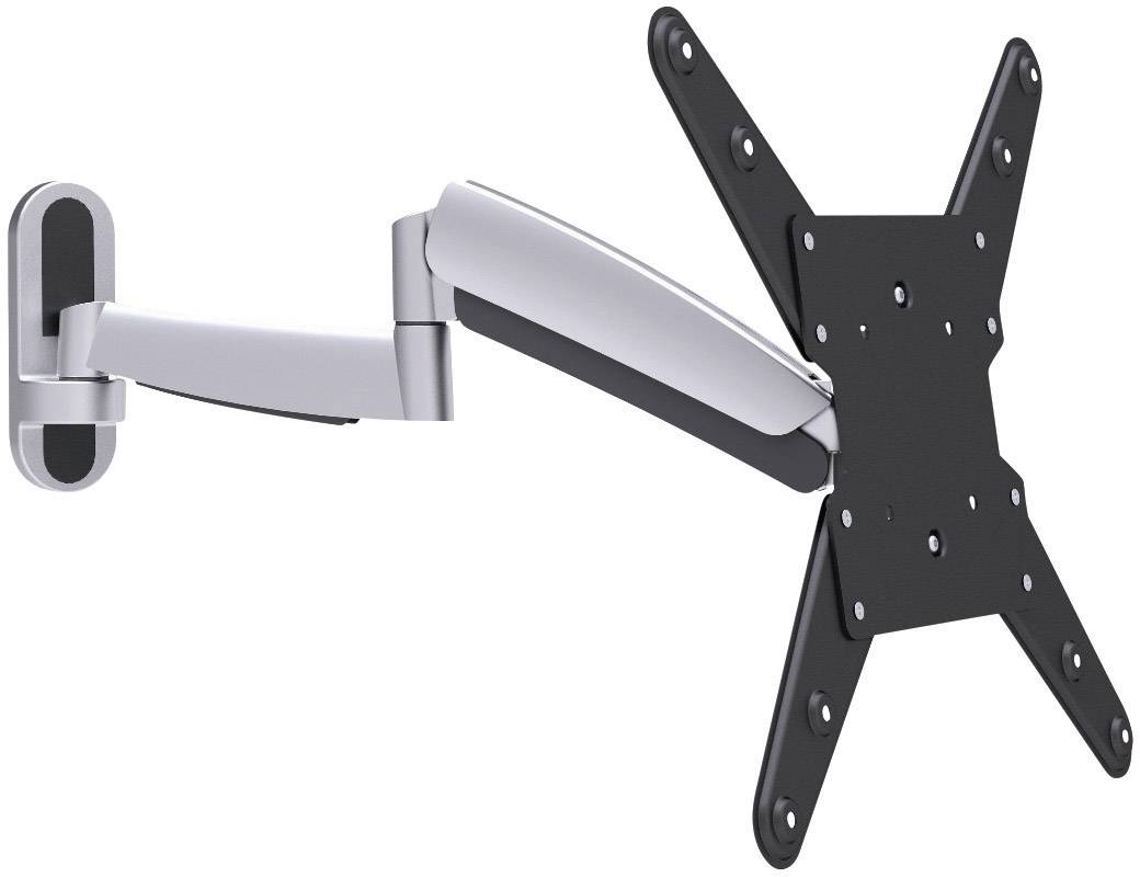 SpeaKa Professional SP-2518260 SuperFlex TV-Wandhalterung Ausziehbar, Werkzeugfreie Einstellung des Neigungswinkels 66,0cm (26")