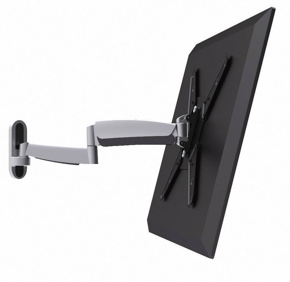 SpeaKa Professional SP-2518260 SuperFlex TV-Wandhalterung Ausziehbar, Werkzeugfreie Einstellung des Neigungswinkels 66,0cm (26")