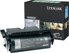 Lexmark Toner 12A6835 Original Schwarz 20000 Seiten 12A6835
