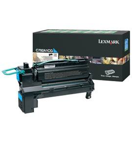 Lexmark Toner C792A1CG Original Cyan 6000 Seiten C792A1CG