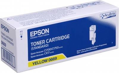 Epson - Gelb - original - Tonerpatrone - für AcuLaser C1700, CX17, CX17NF, CX17WF