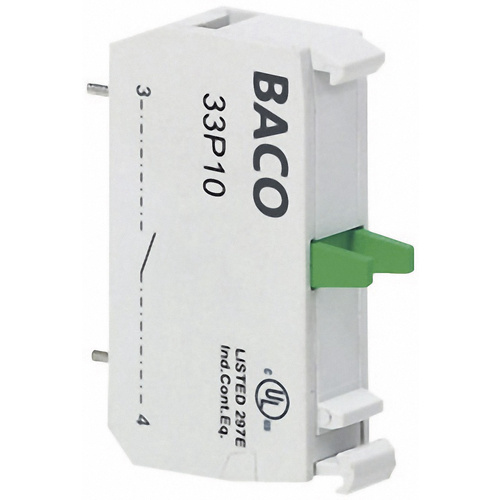 BACO BA33P10 Kontaktelement 1 Schließer tastend 600V 1St.