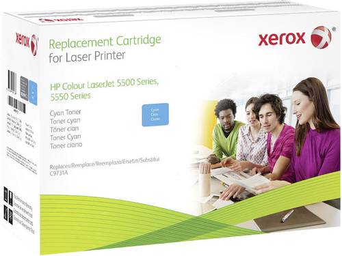 Xerox 003R99722 Tonerkassette ersetzt HP 645A, C9731A Cyan 13400 Seiten Kompatibel Toner