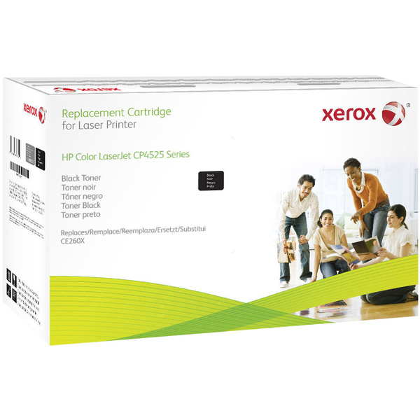 Xerox 106R02220 Tonerkassette ersetzt HP 60X, CE260X Schwarz 17000 Seiten Kompatibel Toner