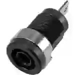 TRU Components 6239C26EN Sicherheits-Laborbuchse Buchse, Einbau vertikal Stift-Ø: 4mm Schwarz 1St. TRU Components 6239C26EN Sicherheits-Laborbuchse Buchse, Einbau vertikal Stift-Ø: 4mm Schwarz 1St.