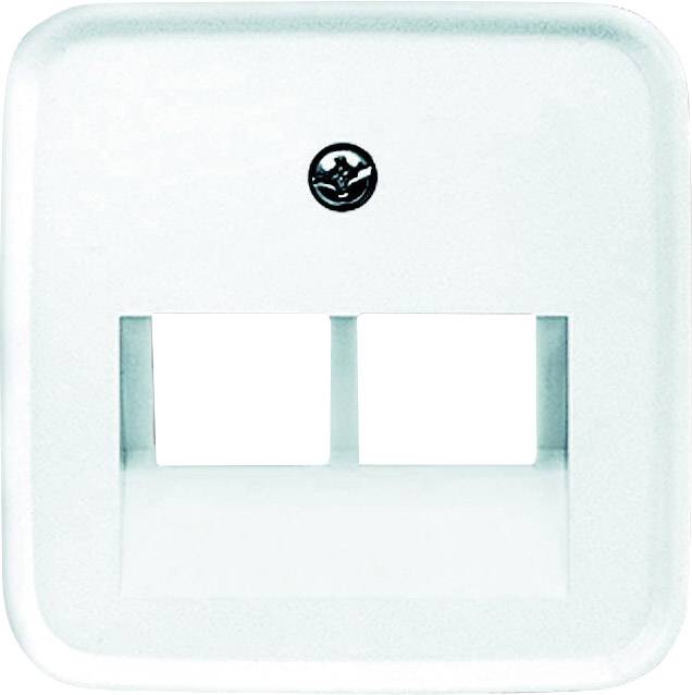 Busch-Jaeger Abdeckung UAE-/IAE-/ISDN-Steckdose Reflex SI, Reflex SI Linear Alpinweiß 1803-02-214 1 St.