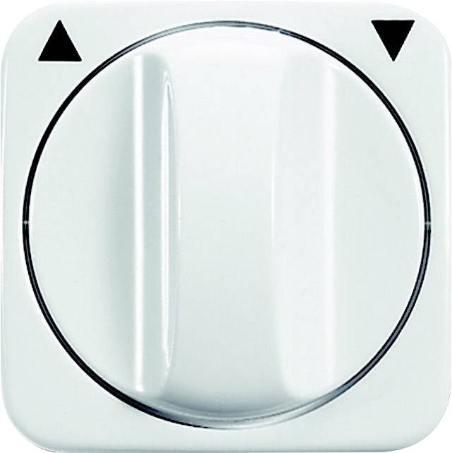 Busch-Jaeger Abdeckung Jalousie-Schalter Reflex SI, Reflex SI Linear Alpinweiß 2542 DR-214