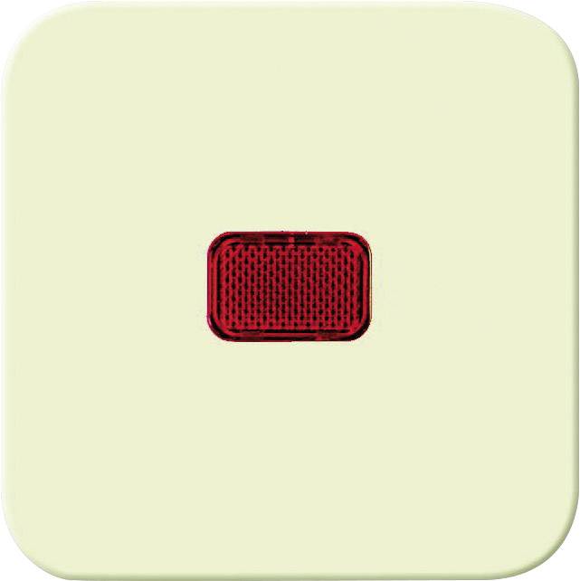 Busch-Jaeger Abdeckung Kontrollschalter, Wechselschalter Duro 2000 SI, Duro 2000 SI Linear Creme-Weiß 2509-212 1 St.