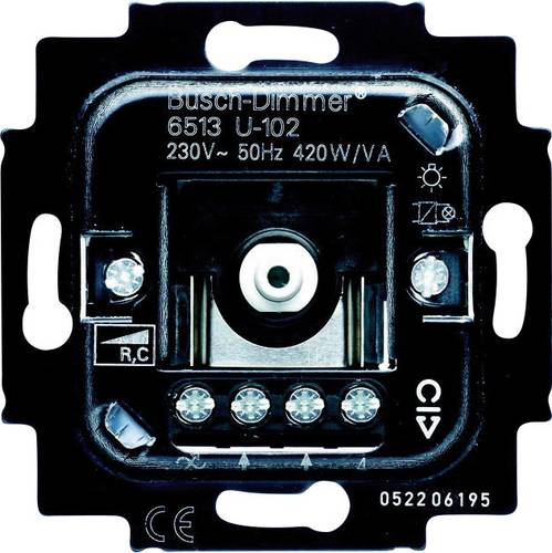 Busch-Jaeger Einsatz Dimmer Duro 2000 SI Linear, Duro 2000 SI, Reflex SI Linear, Reflex SI, Solo, Al