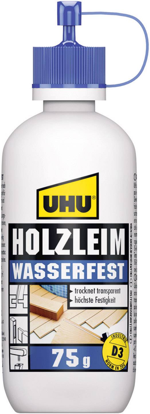 UHU Wasserfest D3 Holzleim 48510 75g