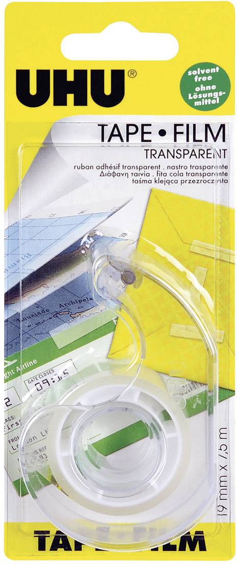 UHU 45970 Klebefilm UHU® Transparent (L x B) 7.5 m x 19 mm 1 St.