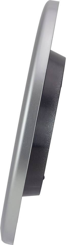 EuroTime 22222 Quarz Wanduhr 25cm Silber