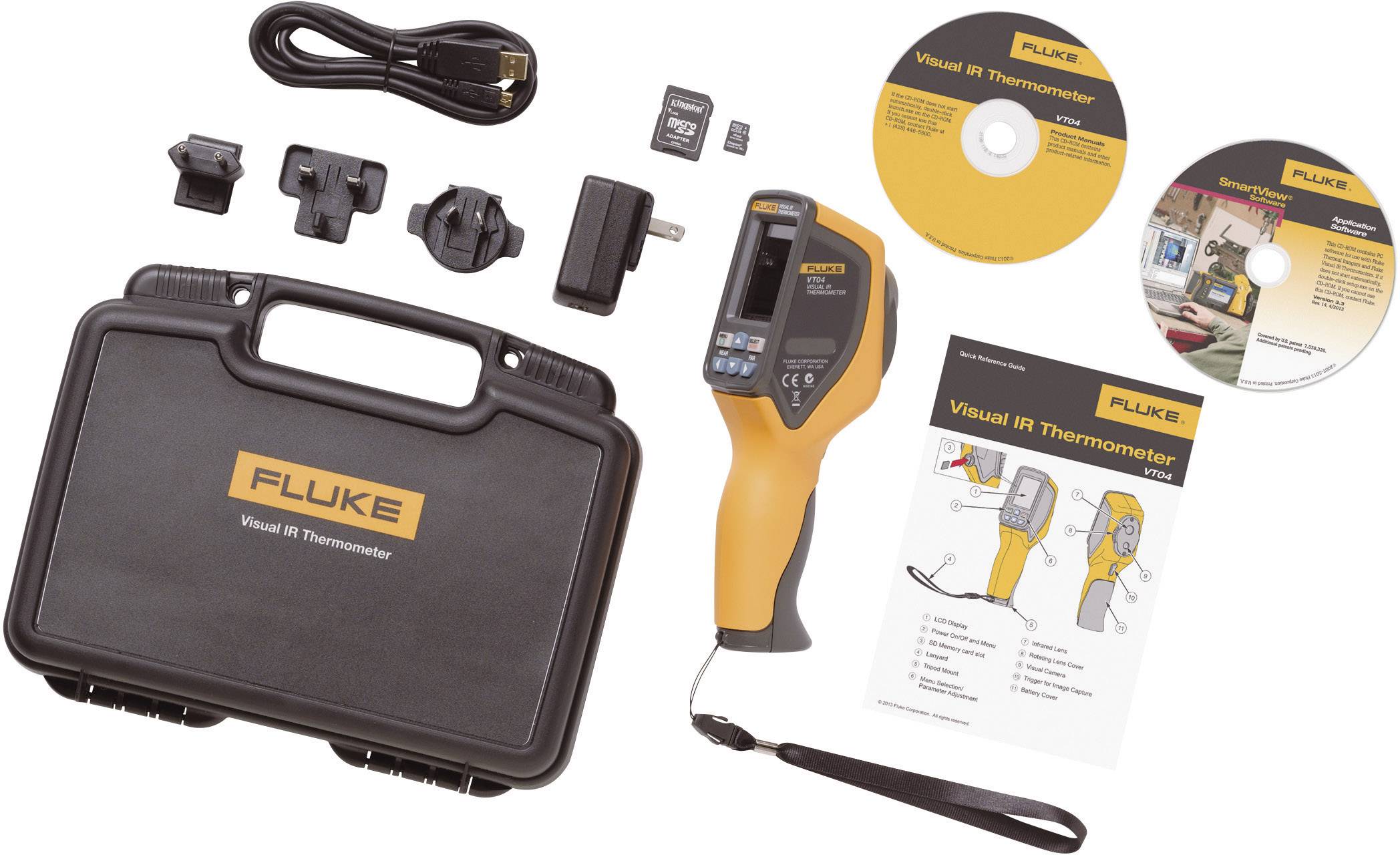 Fluke VT04 Infrarot-Thermometer -10 bis +250°C Pyrometer