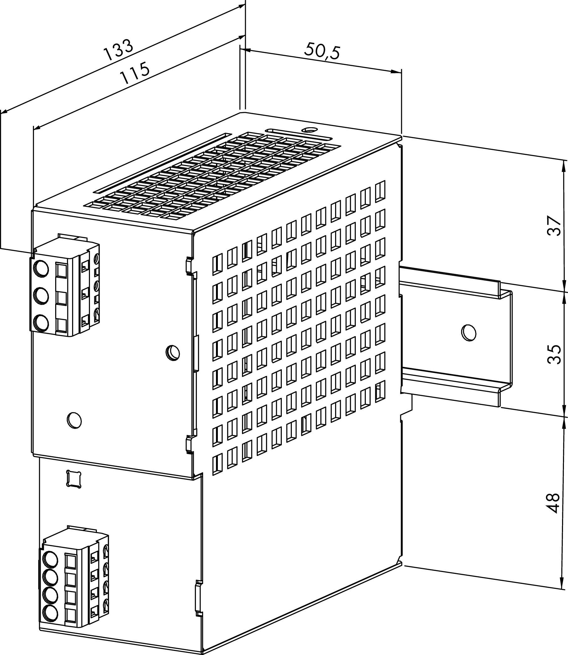 WAGO 787-612 Hutschienen-Netzteil (DIN-Rail) 24 V/DC 2.5 A 60 W Anzahl Ausgänge:1 x Inhalt 1 St.