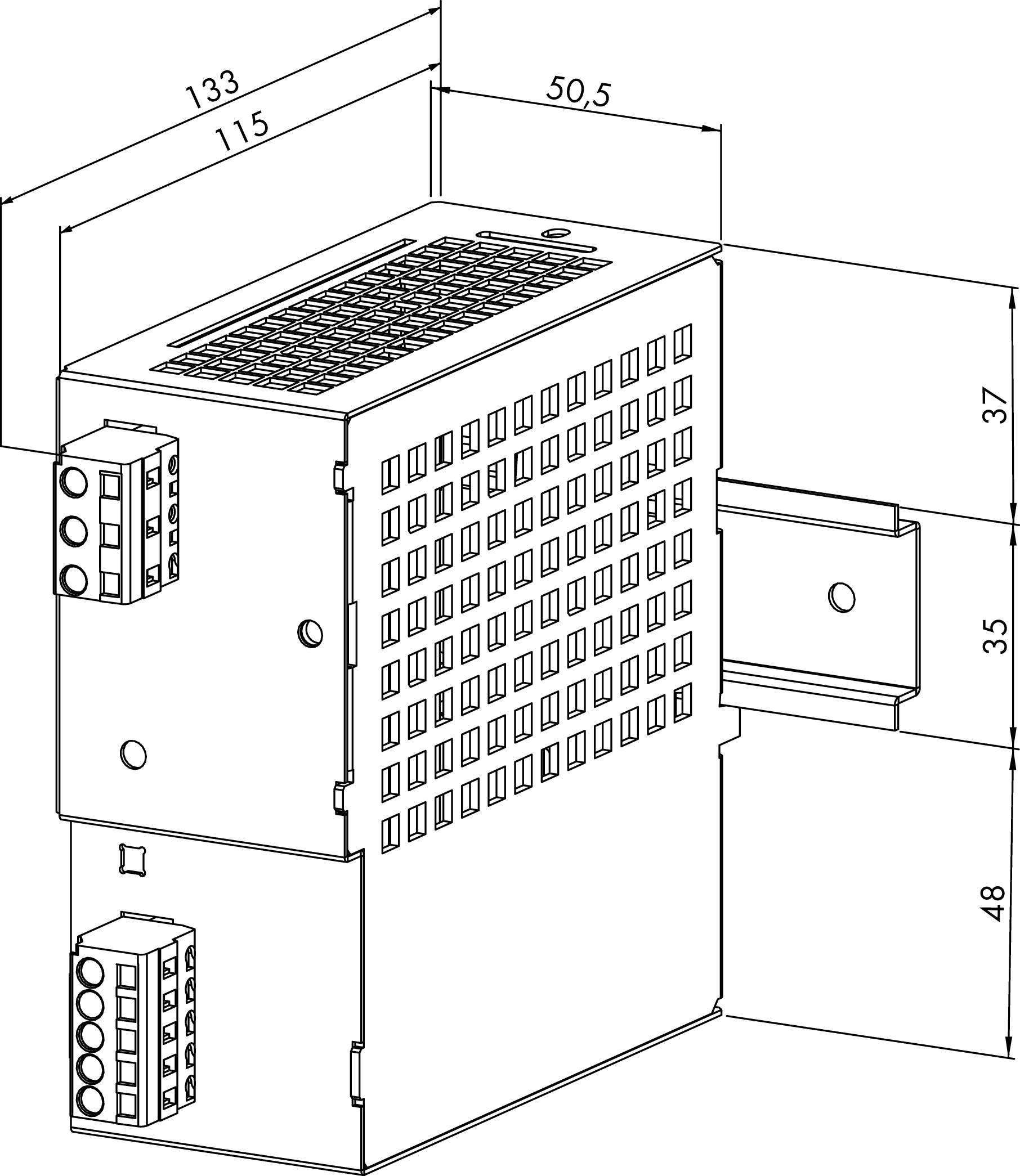 WAGO 787-692 Hutschienen-Netzteil (DIN-Rail) 30.5 V/DC 3A 91.5W Inhalt 1St.