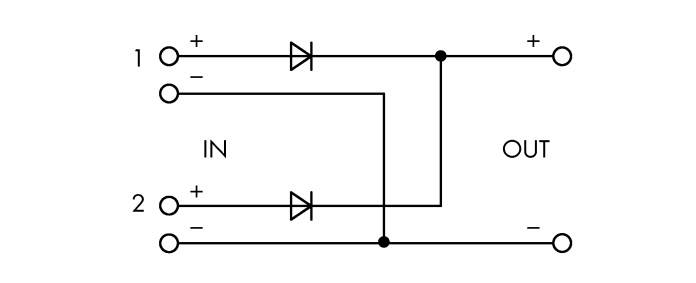 WAGO 787-886 Hutschienen-Redundanz-Modul (DIN-Rail) 40 A