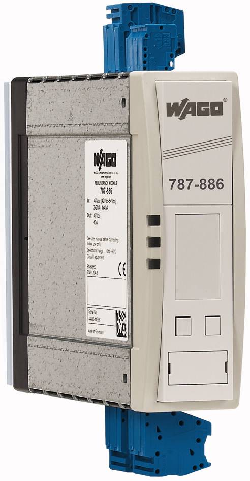WAGO 787-886 Hutschienen-Redundanz-Modul (DIN-Rail) 40A