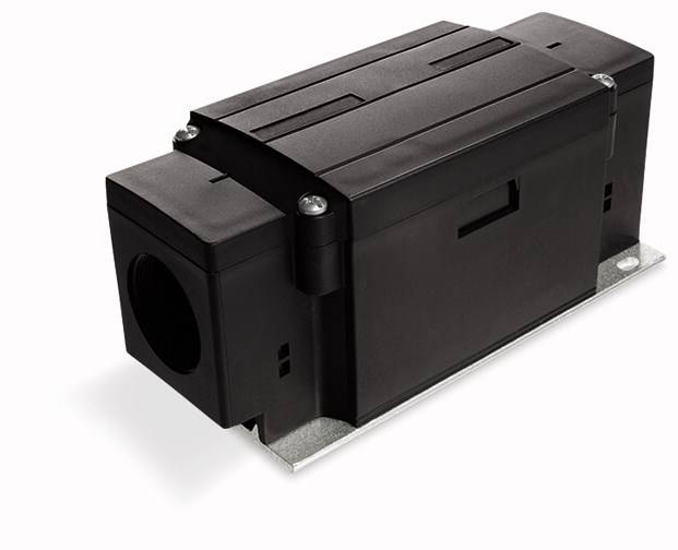 WAGO Einspeisemodul Rundleitung - Flachleitung Schwarz 1St.