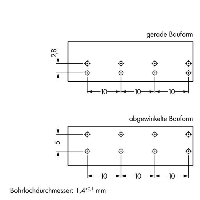 WAGO 770-814 Netz-Steckverbinder WINSTA MIDI Stecker, Einbau horizontal Gesamtpolzahl: 4 25A Schwarz 50St.