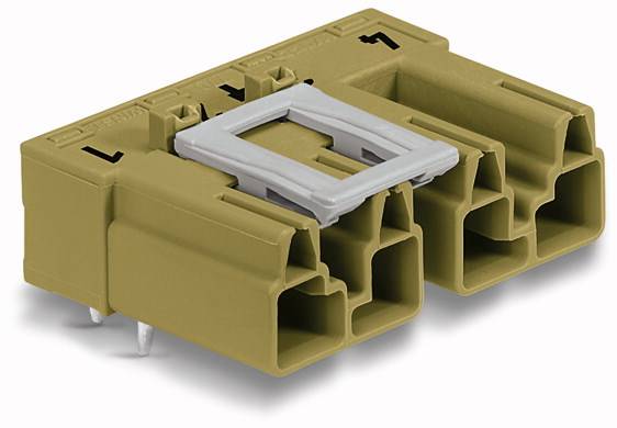 WAGO 770-874/011-000 Netz-Steckverbinder WINSTA MIDI Stecker, Einbau horizontal Gesamtpolzahl: 4 25A Hellgrün 50St.