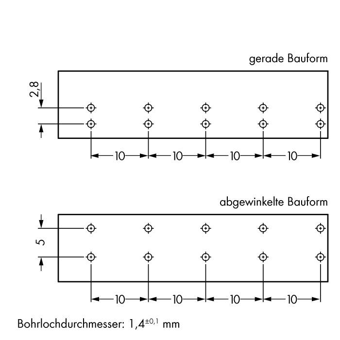 WAGO Netz-Steckverbinder WINSTA MIDI Stecker, Einbau horizontal Gesamtpolzahl: 5 25 A Hellgrün 50 St.