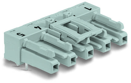WAGO 770-885/011-000/082-000 Netz-Steckverbinder WINSTA MIDI Buchse, Einbau horizontal Gesamtpolzah