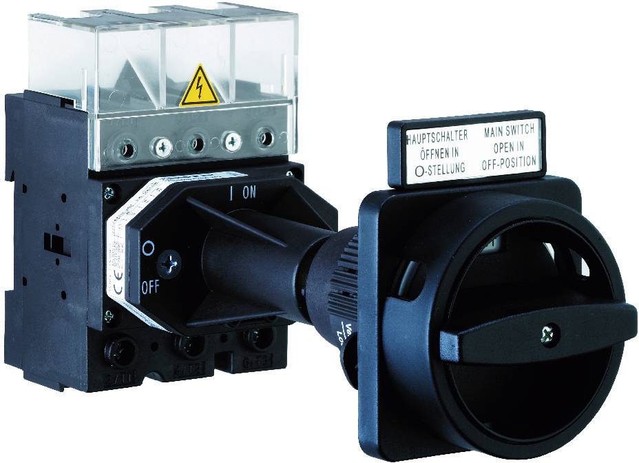 Sälzer H408-41300-281N1 Lasttrennschalter 80A 1 x 90° Schwarz 1St.