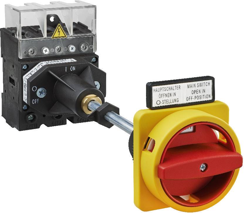 Sälzer H412-41300-281N4 Lasttrennschalter 125A 1 x 90° Gelb, Rot 1St.