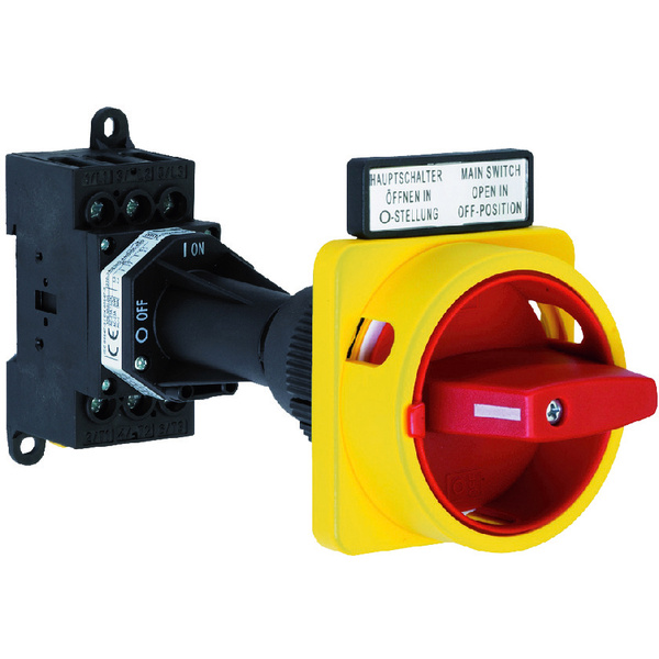 Sälzer H220-41300-281M4 Lasttrennschalter 25A 1 x 90° Gelb, Rot 1St.